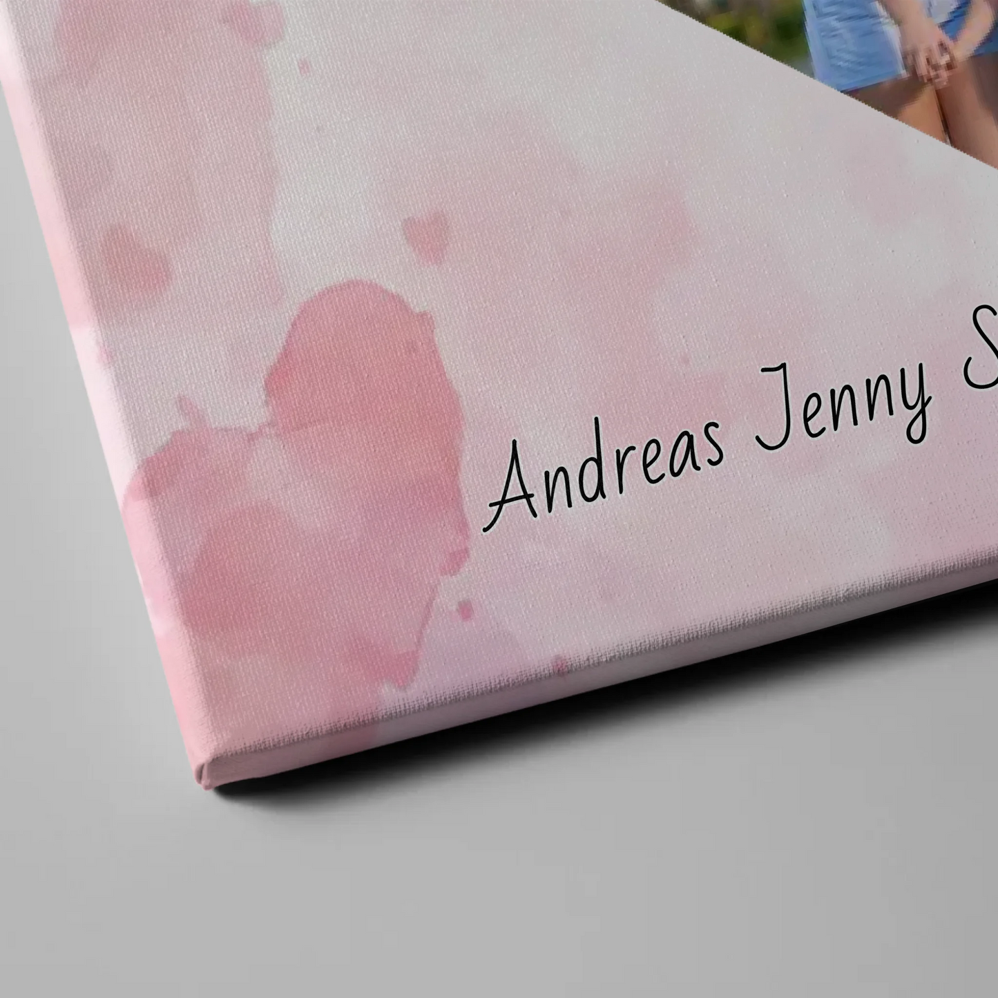 Personalisierte Leinwand Tante du Bist die Beste