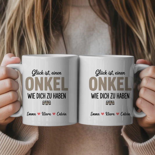 Ausgefallene Tassen Mit Namen Geschenkidee für Onkel personalisiert