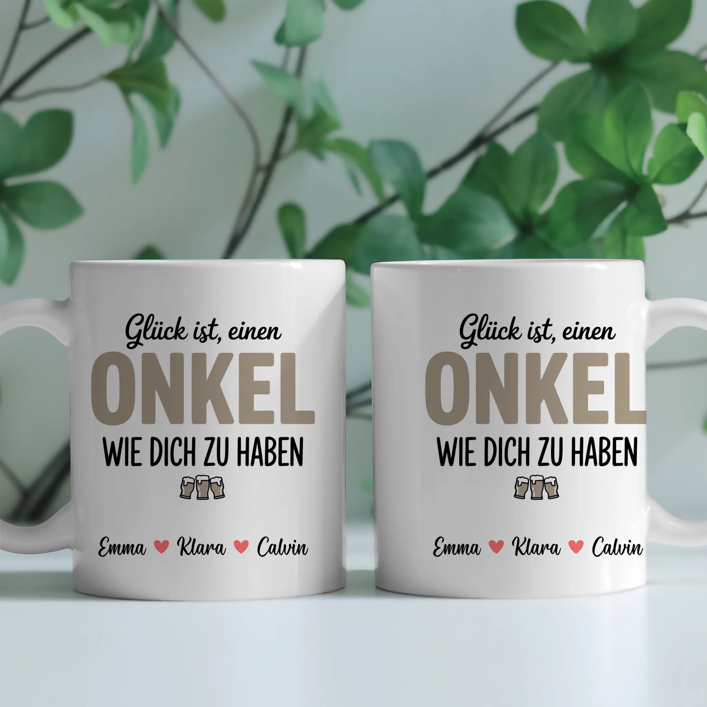 Ausgefallene Tassen Mit Namen Geschenkidee für Onkel personalisiert