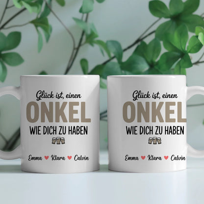 Ausgefallene Tassen Mit Namen Geschenkidee für Onkel personalisiert