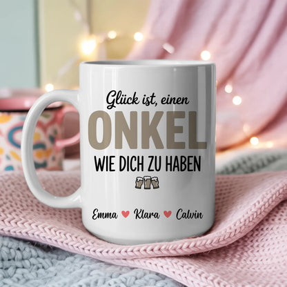 Ausgefallene Tassen Mit Namen Geschenkidee für Onkel personalisiert