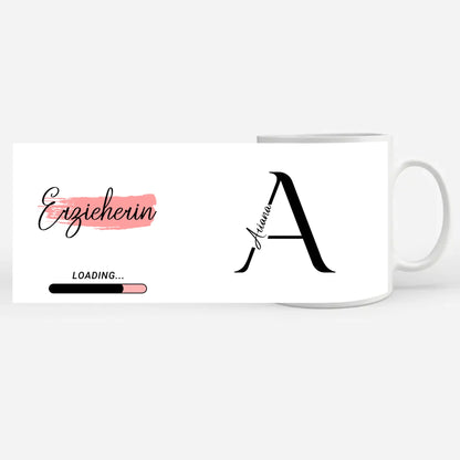 Tasse Mit Namen Und Spruch Zukünftige Erzieherin Geschenk