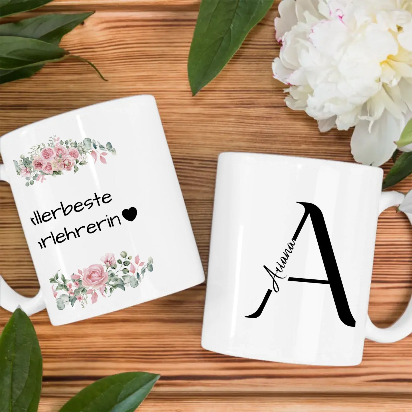 Personalisierte Tasse Mit Spruch Allerbeste Fahrlehrerin Geschenk
