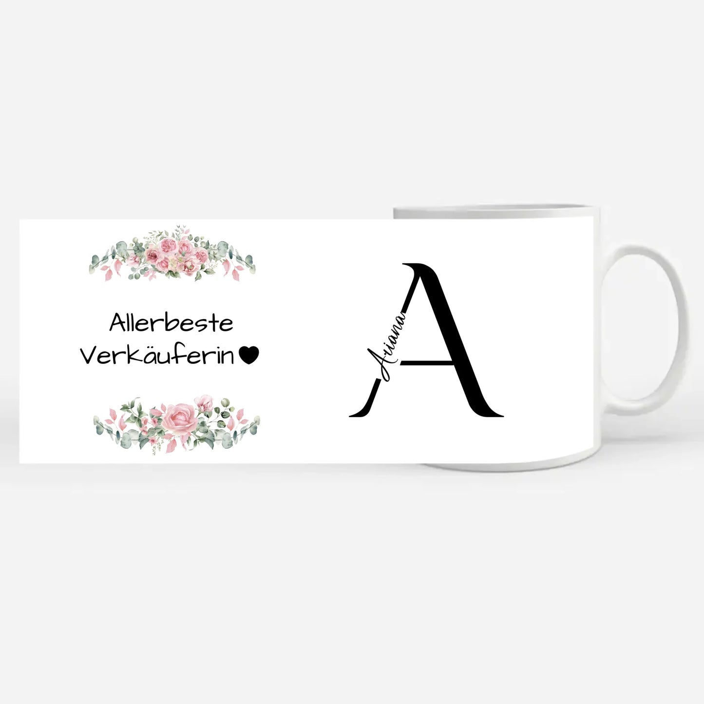 Personalisierte Kaffeetasse für die Allerbeste Verkäuferin Geschenk