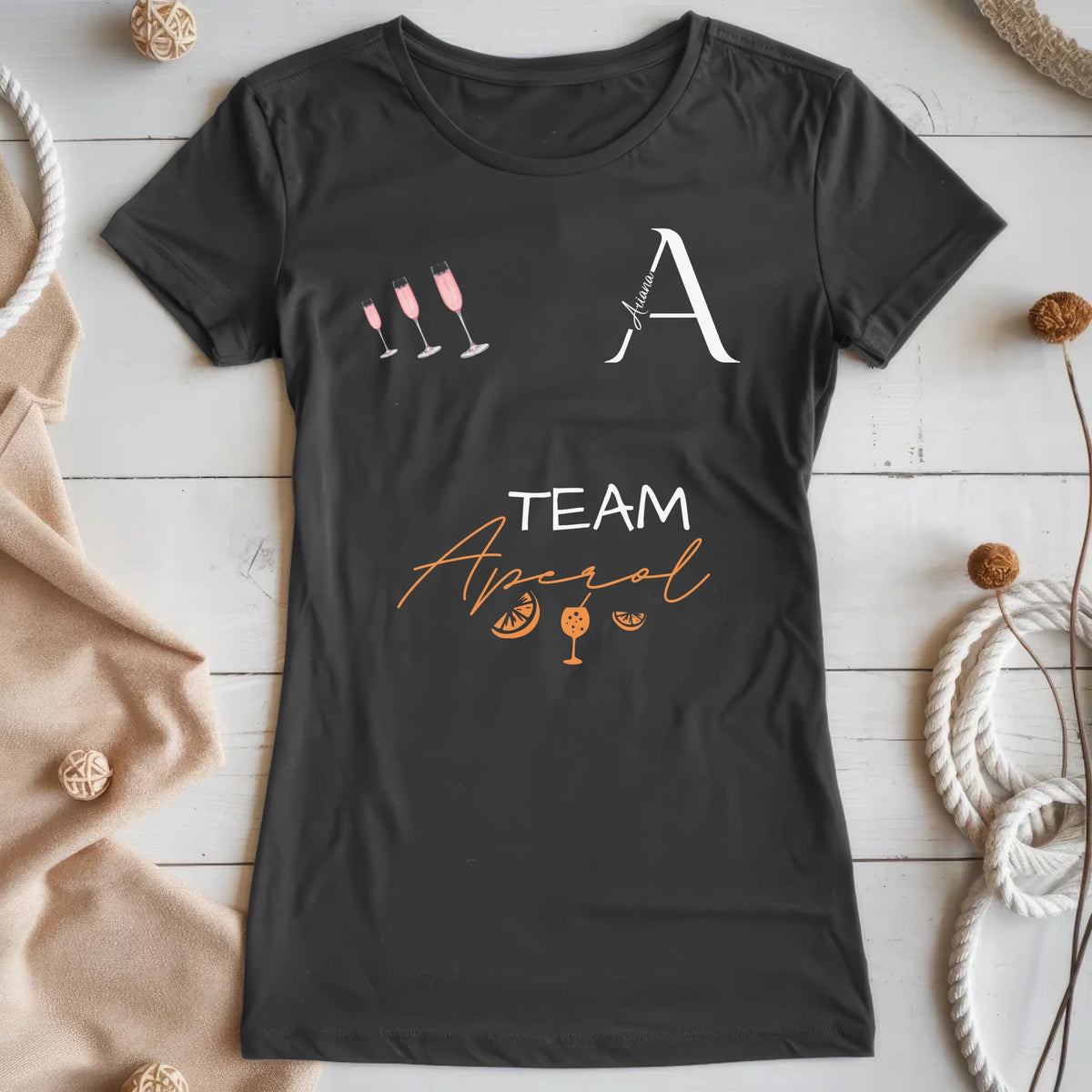 T-Shirt Schwarz
