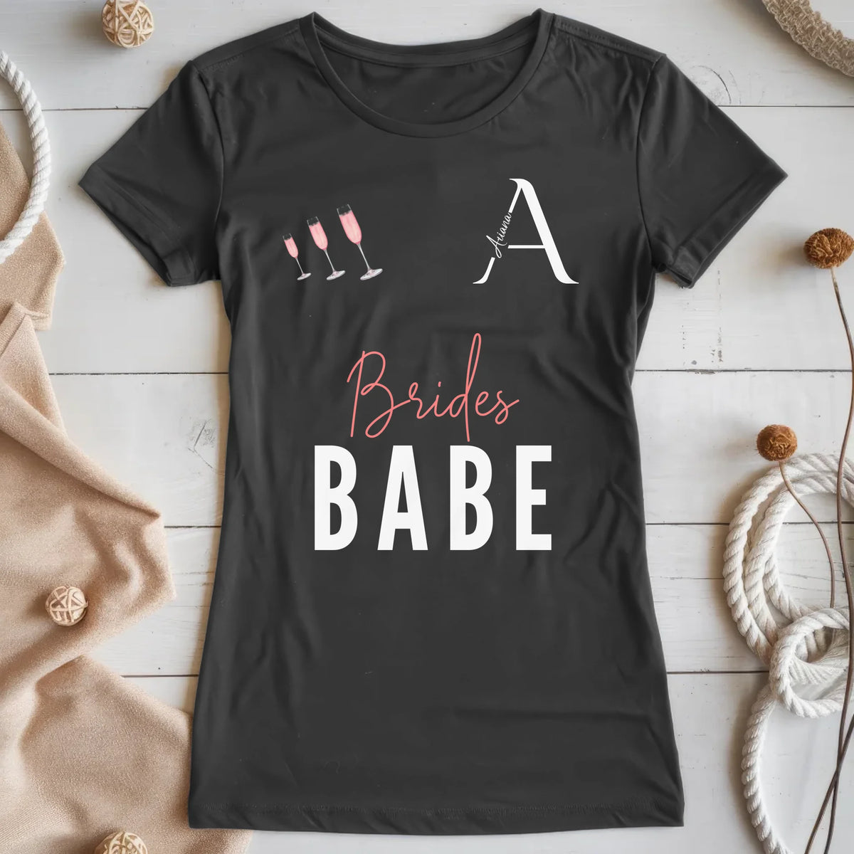 T-Shirt Schwarz