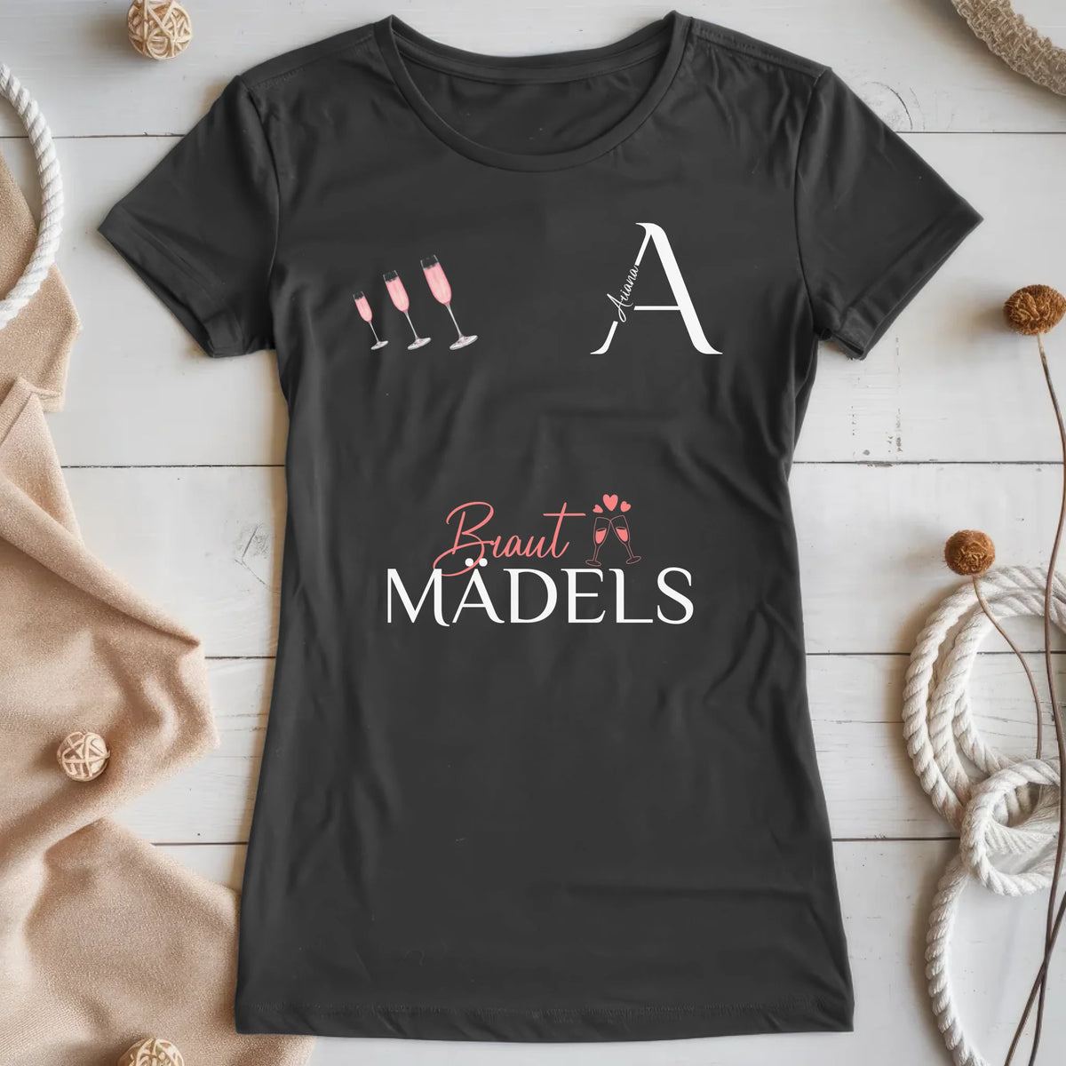 T-Shirt Schwarz