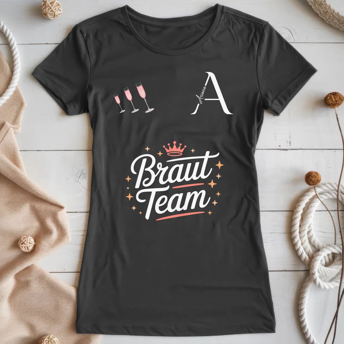 T-Shirt Schwarz