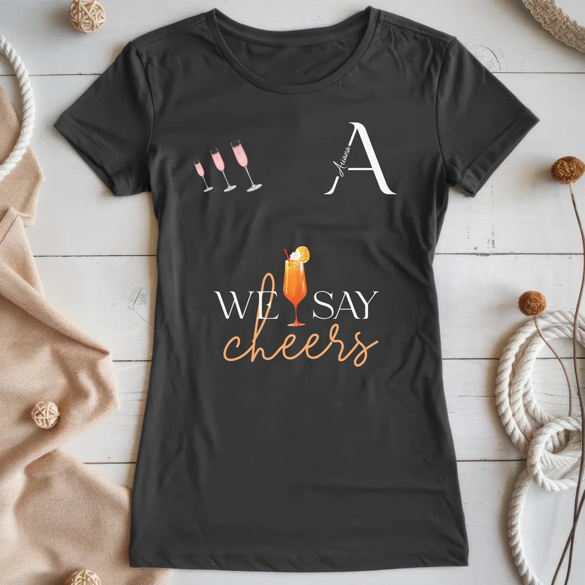 T-Shirt Schwarz