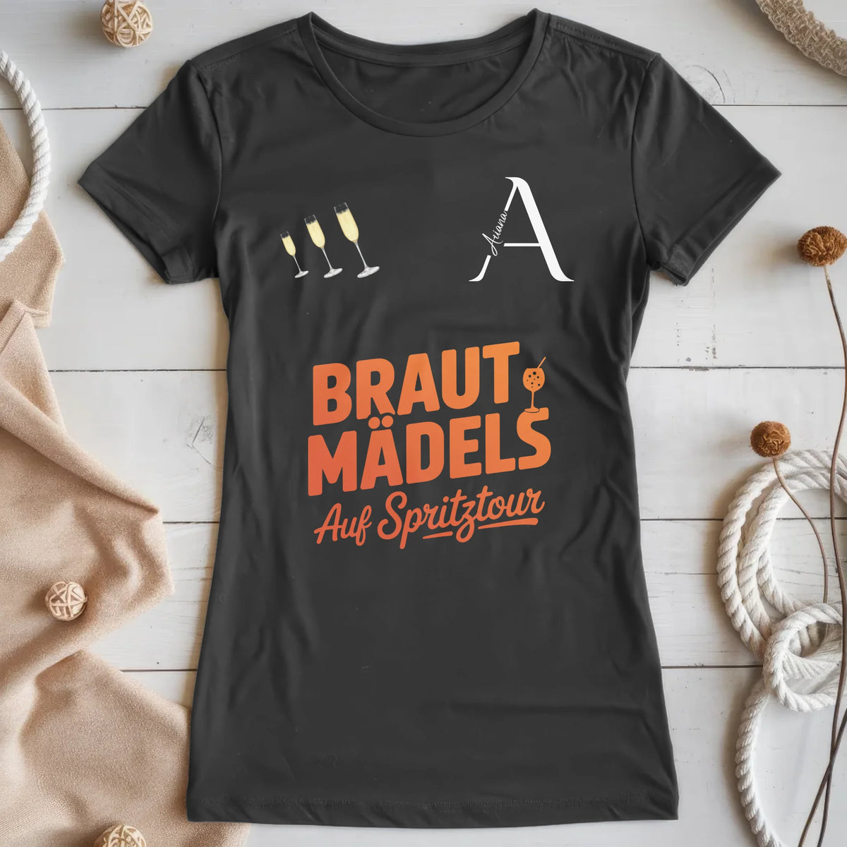 T-Shirt Schwarz