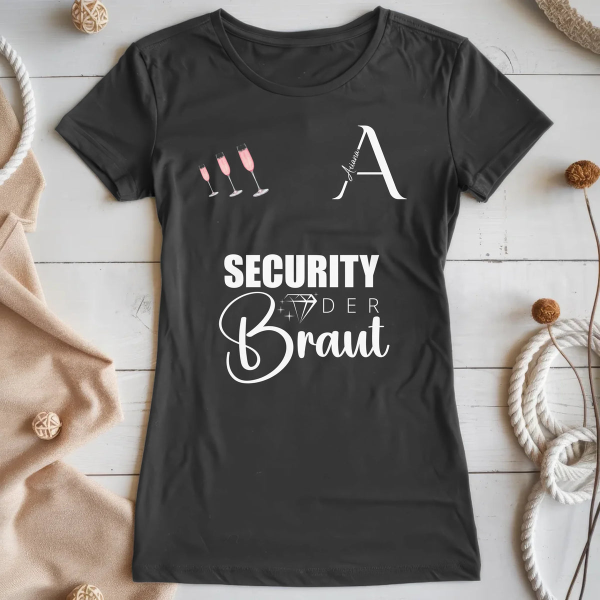 T-Shirt Schwarz