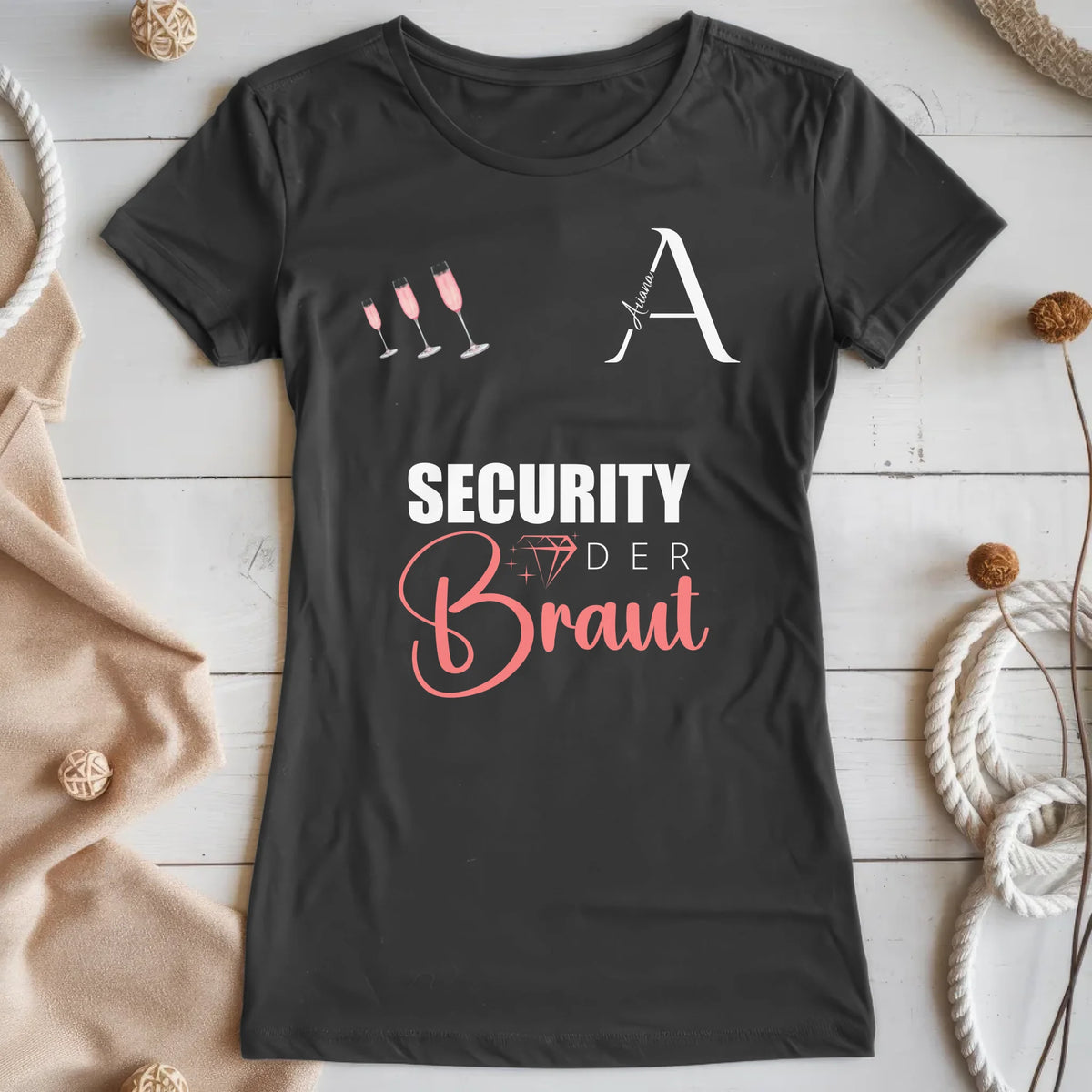 T-Shirt Schwarz