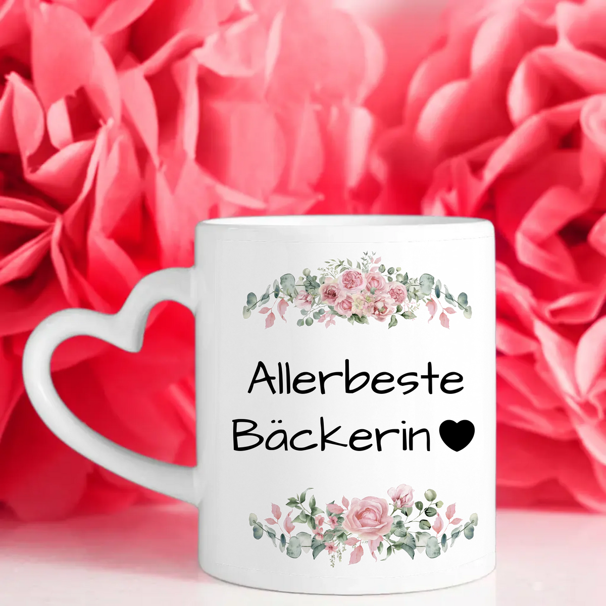 Personalisierte Tasse Allerbeste Bäckerin Geschenk für Sie